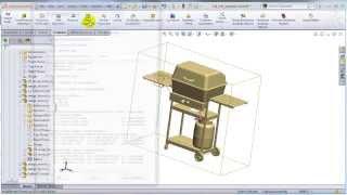 SolidWorks Tutorial - Apply Material in Bulk to All the Parts of the Assembly