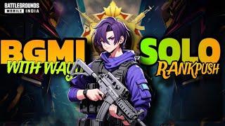 Solo rank push with Wayu | BGMI | PUBGM| WAYUisLIVE | #pubgm #bgmi #solo #live