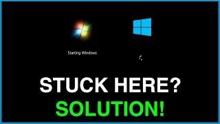How To Fix When Windows Stuck On Boot Logo? Solved In Win 7/Win 10/Win 8/Win XP/Vista
