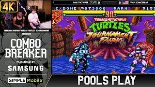 TMNT: Tournament Fighters - Combo Breaker 2019 - POOLS PLAY [4k/60fps]