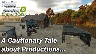 Should you use the mini productions included with Farming Simulator 25