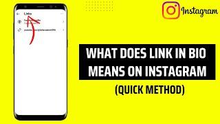 How To Find Link In Bio On Instagram