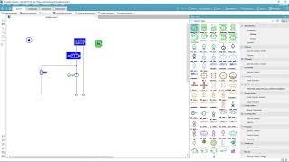 Hydraulic axis modelling and coupling to PLCSIM Advanced