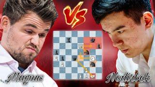 Magnusning takrorlanmas reaksiyasi ! | Magnus vs Nodirbek Superbet Poland 2024