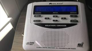 NOAA Weather Radio - Weekly EAS Test - 12/28/16
