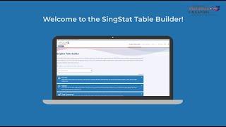 Guide to the Singstat Table Builder