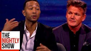 John Legend Explains the La La Land Oscars Mix Up to Gordon Ramsay