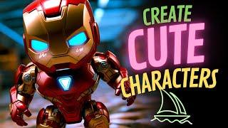 How to Create Cute Characters in Midjourney  Midjourney AI Tutorial