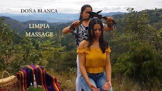 DOÑA  BLANCA, SPIRITUAL CLEANSING WITH TOBACCO SMOKE, LIMPIA MASSAGE, RUHSAL TEMİZLİK, CUENCA ASMR