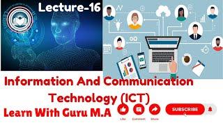 Communication Channels । Lecture 16 । Information And Communication Technology । Learn With Guru M.A