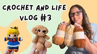 Crochet and Life Vlog #3- Market Prepping- New Resin Hooks