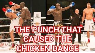 The punch that caused the chicken dance - Daniel Sam's right hand from hell