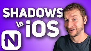 How to Add SHADOWS in iOS | NativeScript Tutorial