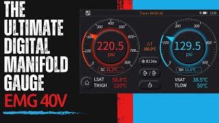 Elitech EMG-40V V2.0: The Ultimate Digital Manifold Gauge Upgrade for HVAC Professionals!