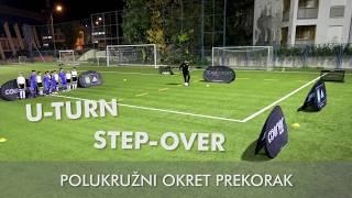 GNK Dinamo & Coerver Coaching Hrvatska Master 1v1: U turn Step over / Polukružni okret prekorakom