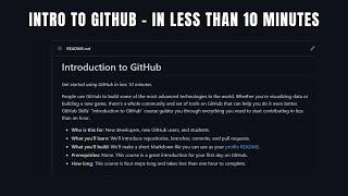 Introduction to GitHub in less than 10 Minutes | 2022 Practical Video