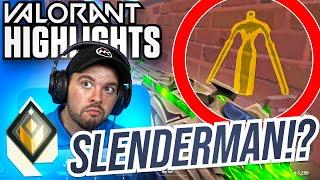 PRECISE GUNPLAY?! SLENDERMAN IN VALORANT  | Hiko VALORANT Stream Highlights