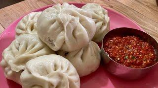 Kumno ngi shet Pork Momo heh || How do we prepare big Pork Momos