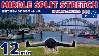 Get the Middle Splits Fast! 12min Split Stretches [Supervised by a Physiotherapist]