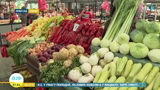 Kakva je ponuda voća i povrća na novosadskim pijacama