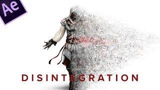 After Effects Tutorial: Disintegration effect: 2 minute Tut