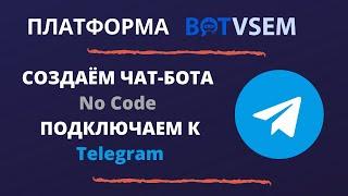 Создаем чат-бота и подключаем к Telegram