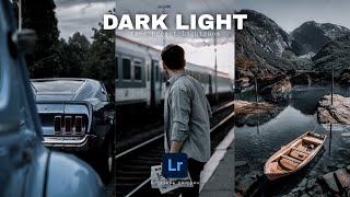 Dark Light Photography Preset Lightroom | Tutorial Lightroom Mobile 2022