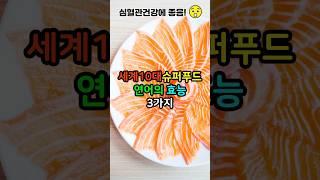 세계10대 슈퍼푸드 연어의 효능 3가지 #연어 #salmon