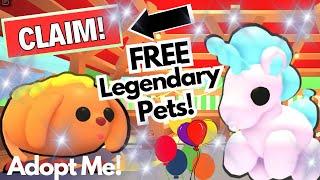 HOW TO GET FREE CORN DOGGO & BALLOON UNICORN PETS in Adopt me! Balloon Pop Minigame (Week 3) Roblox