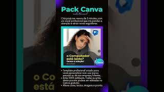 Pack Informática – Posts editáveis no Canva - Canva Design  #canva #canvadesigner #canvashorts