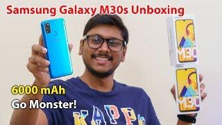 Samsung Galaxy M30s Unboxing | 48MP Camera + 6000 mAh + Exynos 9611 for 13,999 Rs