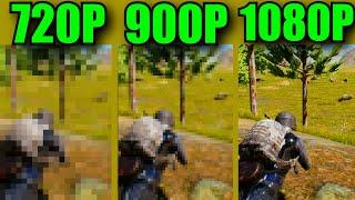 GT 545 3GB PUBG LITE BENCHMARK 720P 900P 1080P