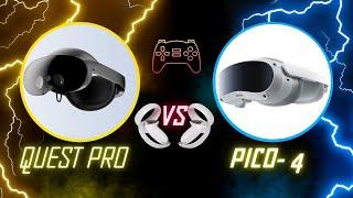 Unlock the Ultimate Console Debate: Meta Quest Pro vs Pico 4