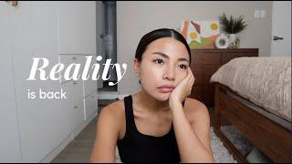 BACK in MANILA | Slowly Adjusting to Work and Daily Routine | REALISTIC Mornings | Life Updates