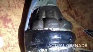 Bomb Squad detonated grenade found in hotel room!