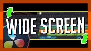 How to Letterbox in DaVinci Resolve - Widescreen Aspect Ratio Tips