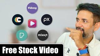 TOP 5 Websites to DOWNLOAD stock video EASLY | FREE | Royalty FREE | NO COPYRIGHT