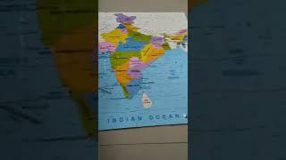 Map of India study with Neel