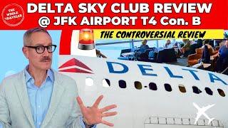 Controversial Review- Delta Sky Club Review JFK Terminal 4 Concourse B #delta #jfkairport #airport