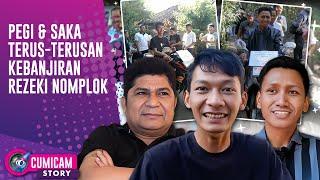 Haru Bahagia! Pegi Setiawan & Saka Tatal Kebanjiran Rezeki Usai Bebas | CUMISTORY