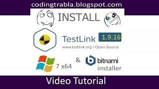 Install TestLink 1.9.16 via Bitnami Installer on Windows 7 localhost byAO