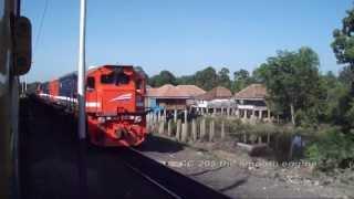 Indonesian Coal Train : KA Babaranjang feat CC 205 Locomotives