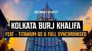 Kolkata Burj Khalifa Replica | Lighting Effects with Original Soundtrack Ft Titanium | 100% Sync'd