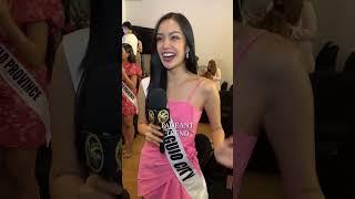 Quick interview with Miss Universe Philippines Baguio City 2025 GWENDOLINE MELIZ SORIANO