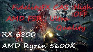 Shadow Warrior 3| RX 6800  |  Ryzen 5600X (Native | FidelityFX CAS High-Off | FSR: Ultra Quality