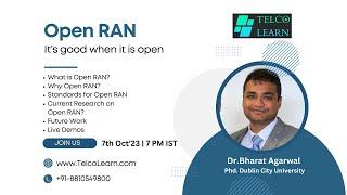 Open RAN, It is good when it is Open | Open RAN | O-RAN | OpenRAN