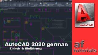 AutoCAD 2020 (deutsch) - Einheit 1 - Einführung