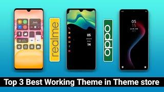 Realme and Oppo Top 3 best Themes in Theme store | Realme Change lock screen looks | Oppo theme