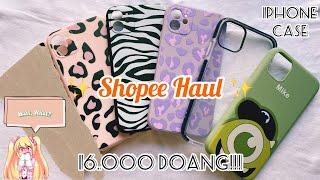 SHOPEE HAUL + TRY ON CASE SILICON FOR IPHONE MURAH 2021!!