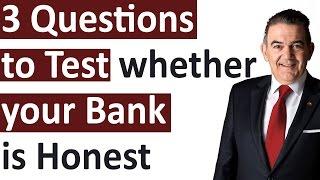 3 Questions to Test whether your Swiss private bank is Honest